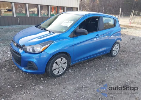 2017 Chevrolet Spark Ls Cvt из США, поврежденный, VIN KL8CB6SA0HC840444